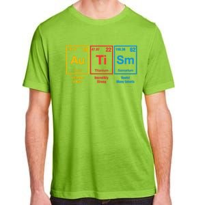 Autism Awareness Elets Periodic Table Asd Cute Gift Adult ChromaSoft Performance T-Shirt