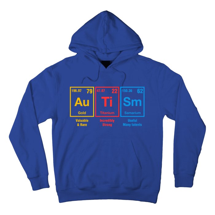 Autism Awareness Elets Periodic Table Asd Cute Gift Hoodie