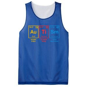 Autism Awareness Elets Periodic Table Asd Cute Gift Mesh Reversible Basketball Jersey Tank