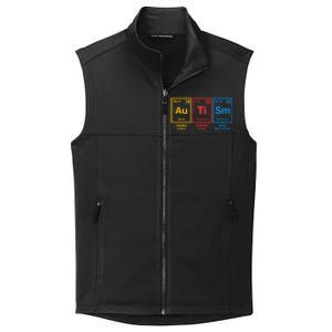 Autism Awareness Elets Periodic Table Asd Cute Gift Collective Smooth Fleece Vest