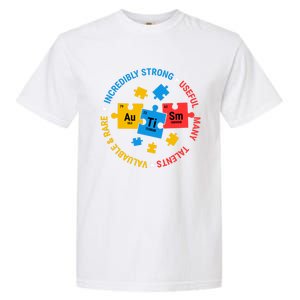 Autism Awareness Elets Periodic Table Asd Meaningful Gift Garment-Dyed Heavyweight T-Shirt