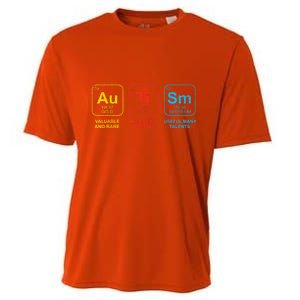 Autism Awareness Elements Periodic Table Asd Cooling Performance Crew T-Shirt