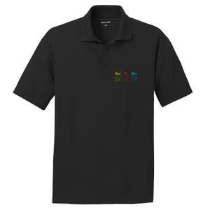 Autism Awareness Elements Periodic Table Asd PosiCharge RacerMesh Polo