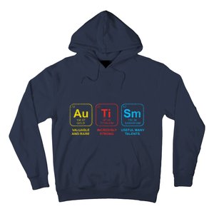 Autism Awareness Elements Periodic Table Asd Hoodie