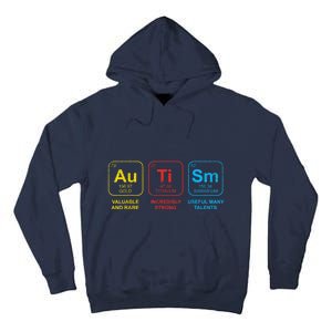 Autism Awareness Elements Periodic Table Asd Tall Hoodie