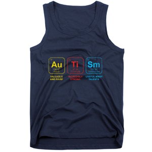 Autism Awareness Elements Periodic Table Asd Tank Top