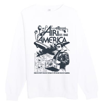 Air America Est1946 Premium Crewneck Sweatshirt