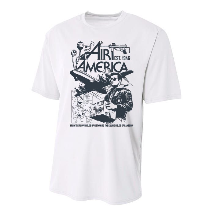 Air America Est1946 Performance Sprint T-Shirt