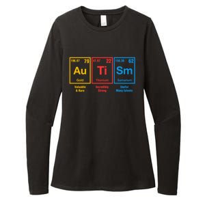 Autism Awareness Elets Periodic Table Asd Gift Womens CVC Long Sleeve Shirt