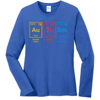 Autism Awareness Elets Periodic Table Asd Gift Ladies Long Sleeve Shirt