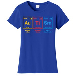 Autism Awareness Elets Periodic Table Asd Gift Women's T-Shirt