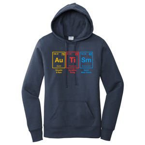 Autism Awareness Elets Periodic Table Asd Gift Women's Pullover Hoodie