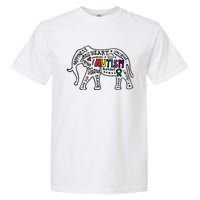 Autism Awareness Elephant Pride Garment-Dyed Heavyweight T-Shirt