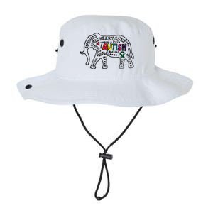 Autism Awareness Elephant Pride Legacy Cool Fit Booney Bucket Hat