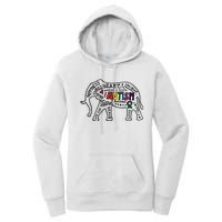 Autism Awareness Elephant Pride Women's Pullover Hoodie