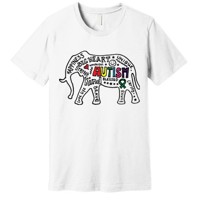 Autism Awareness Elephant Pride Premium T-Shirt