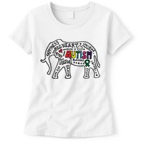 Autism Awareness Elephant Pride Womens T-Shirt