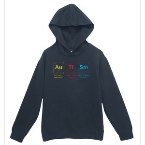 Autism Awareness Elements Periodic Table ASD Urban Pullover Hoodie