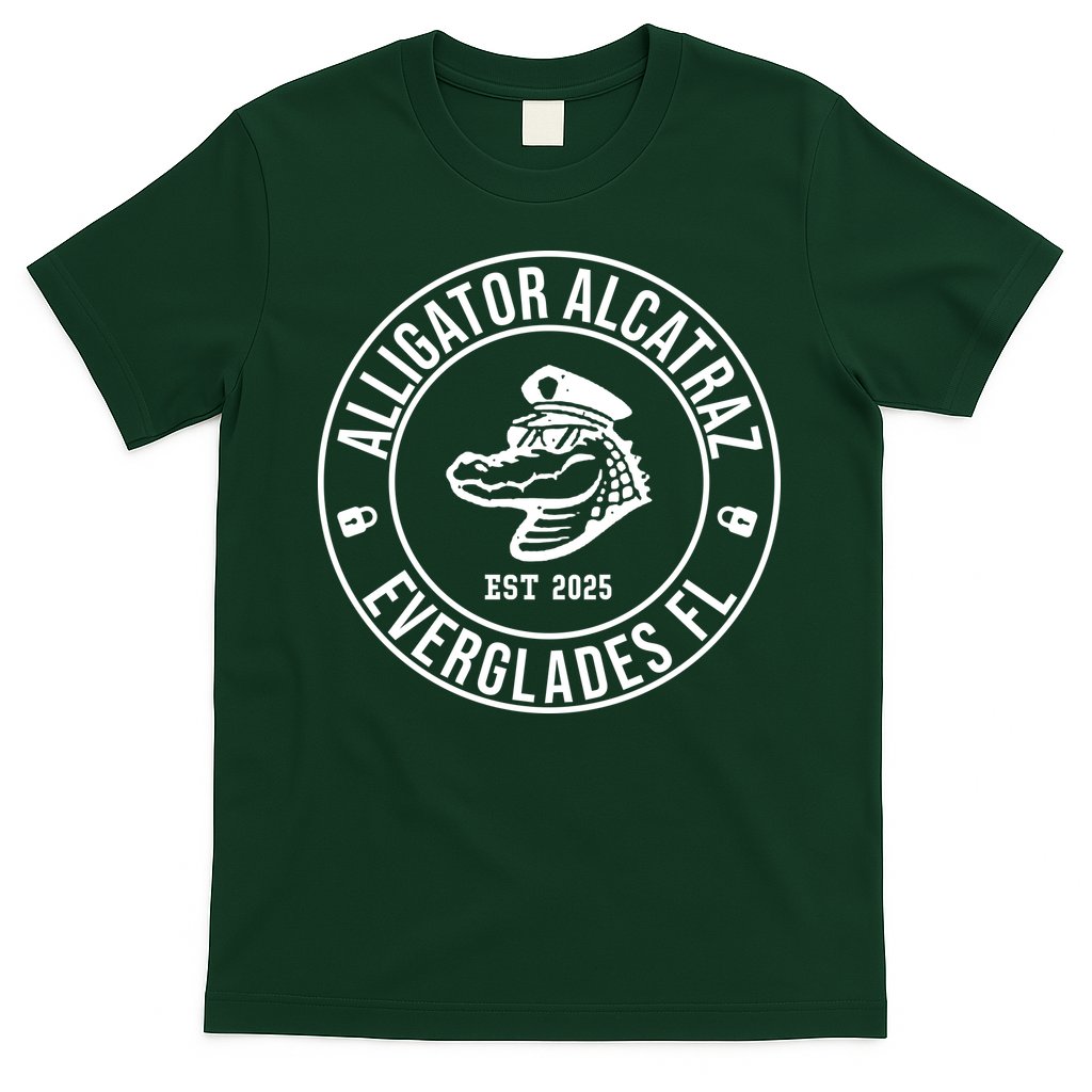 Alligator Alcatraz Everglades Florida Est 2025 T-Shirt