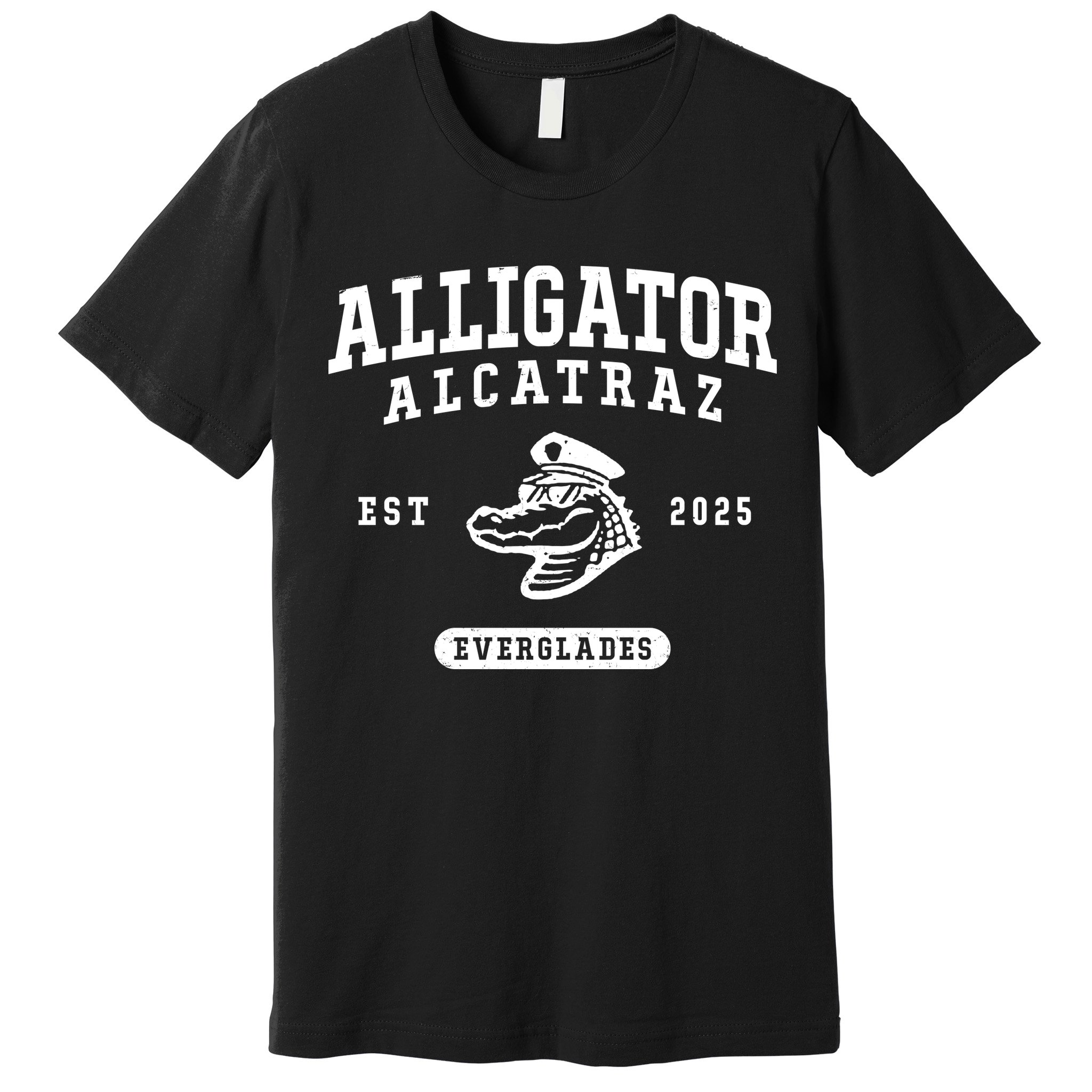 Alligator Alcatraz Everglades Est 2025 Premium T-Shirt