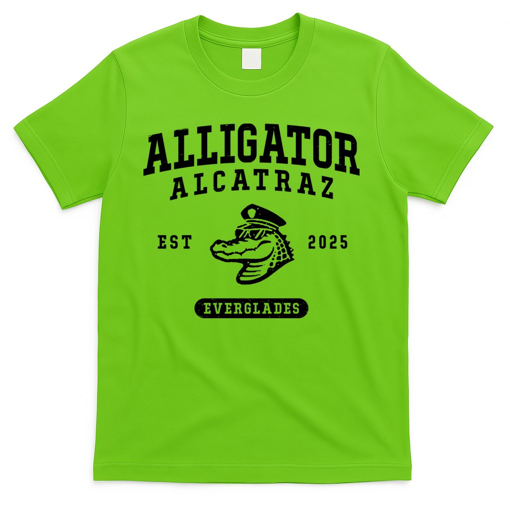 Alligator Alcatraz Everglades Est 2025 T-Shirt