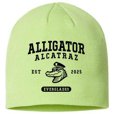 Alligator Alcatraz Everglades Est 2025 Sustainable Beanie