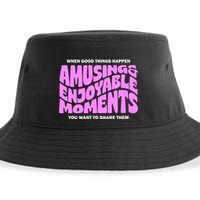 Amusing And Enjoyable Moments Sustainable Bucket Hat