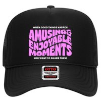 Amusing And Enjoyable Moments Hat