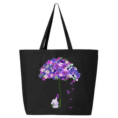 Alzheimer Awareness Elephant I Will Remember For You Supporter Alzheimer 25L Jumbo Tote