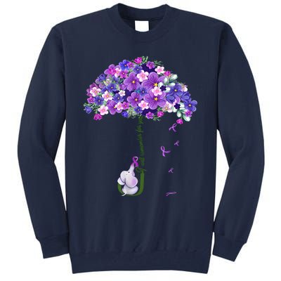 Alzheimer Awareness Elephant I Will Remember For You Supporter Alzheimer Tall Sweatshirt