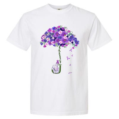 Alzheimer Awareness Elephant I Will Remember For You Supporter Alzheimer Garment-Dyed Heavyweight T-Shirt