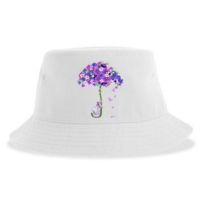 Alzheimer Awareness Elephant I Will Remember For You Supporter Alzheimer Sustainable Bucket Hat