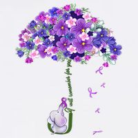 Alzheimer Awareness Elephant I Will Remember For You Supporter Alzheimer Sustainable Bucket Hat