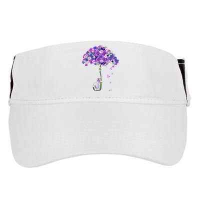 Alzheimer Awareness Elephant I Will Remember For You Supporter Alzheimer Adult Drive Performance Visor