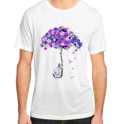 Alzheimer Awareness Elephant I Will Remember For You Supporter Alzheimer Adult ChromaSoft Performance T-Shirt