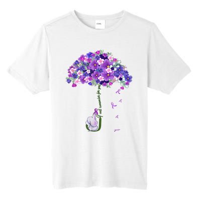 Alzheimer Awareness Elephant I Will Remember For You Supporter Alzheimer Tall Fusion ChromaSoft Performance T-Shirt