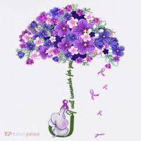 Alzheimer Awareness Elephant I Will Remember For You Supporter Alzheimer Bucket Hat
