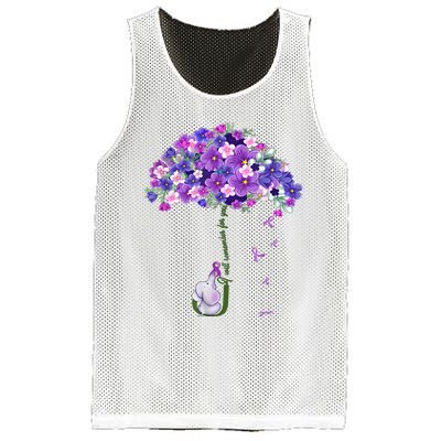 Alzheimer Awareness Elephant I Will Remember For You Supporter Alzheimer Mesh Reversible Basketball Jersey Tank