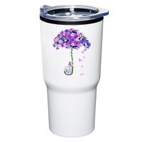 Alzheimer Awareness Elephant I Will Remember For You Supporter Alzheimer Tumbler