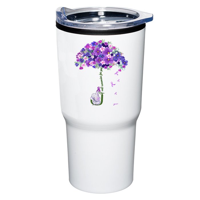 Alzheimer Awareness Elephant I Will Remember For You Supporter Alzheimer Tumbler