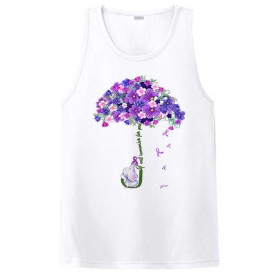 Alzheimer Awareness Elephant I Will Remember For You Supporter Alzheimer PosiCharge Competitor Tank