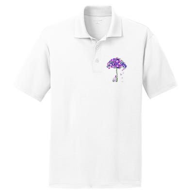 Alzheimer Awareness Elephant I Will Remember For You Supporter Alzheimer PosiCharge RacerMesh Polo