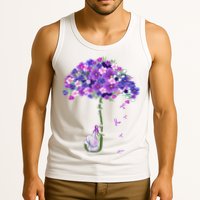 Alzheimer Awareness Elephant I Will Remember For You Supporter Alzheimer Tank Top