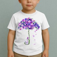 Alzheimer Awareness Elephant I Will Remember For You Supporter Alzheimer Toddler T-Shirt