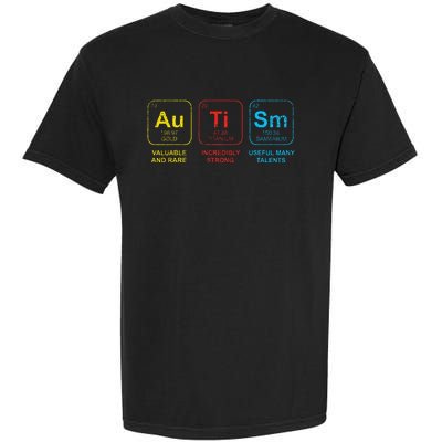 Autism Awareness Elements Periodic Table ASD Garment-Dyed Heavyweight T-Shirt