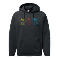 Autism Awareness Elements Periodic Table ASD Performance Fleece Hoodie