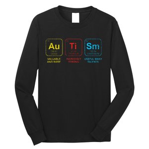 Autism Awareness Elements Periodic Table ASD Long Sleeve Shirt