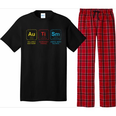 Autism Awareness Elements Periodic Table ASD Pajama Set