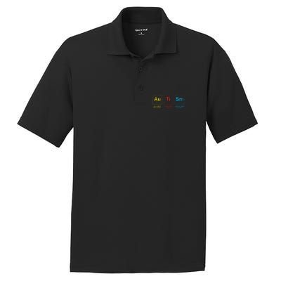 Autism Awareness Elements Periodic Table ASD PosiCharge RacerMesh Polo