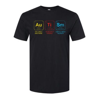 Autism Awareness Elements Periodic Table ASD Softstyle CVC T-Shirt